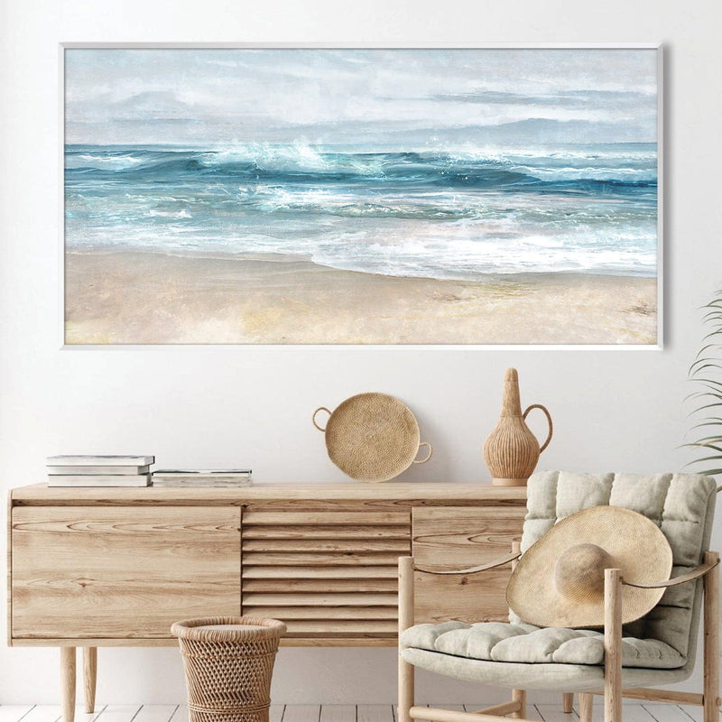 Layers of the Beach Canvas