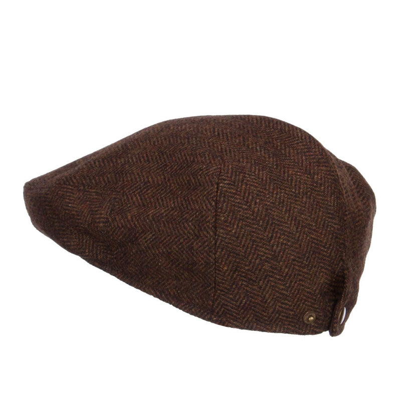 Men's Adjustable Wool Blend Ivy Cap
