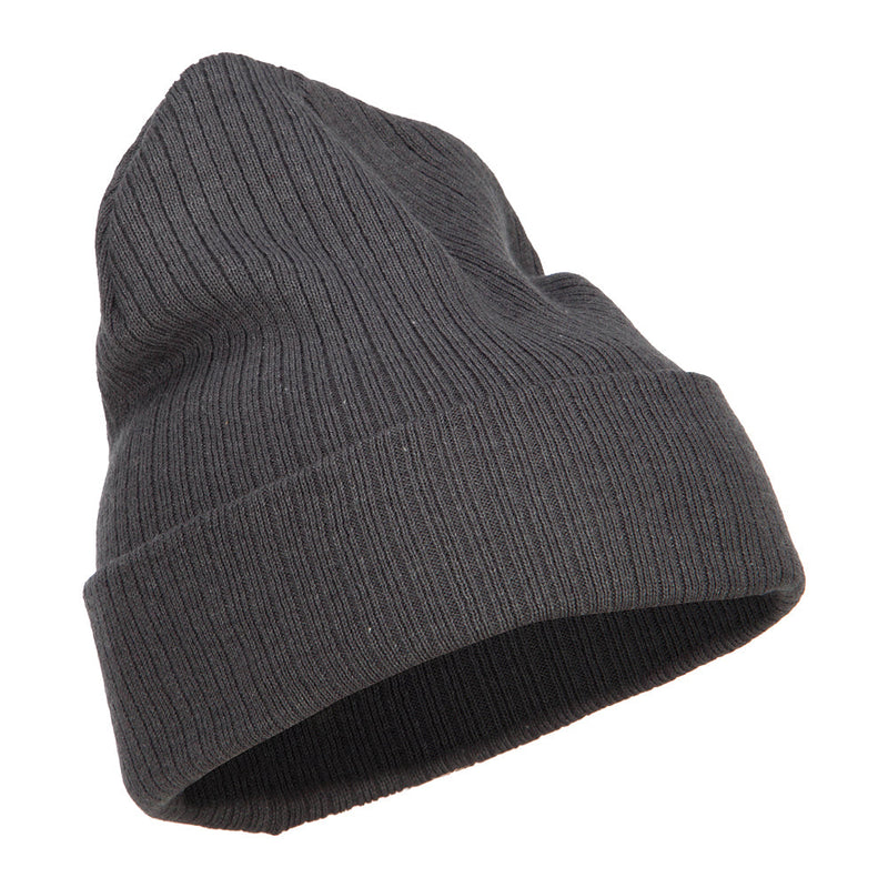 Big Size Cuff Long Beanie