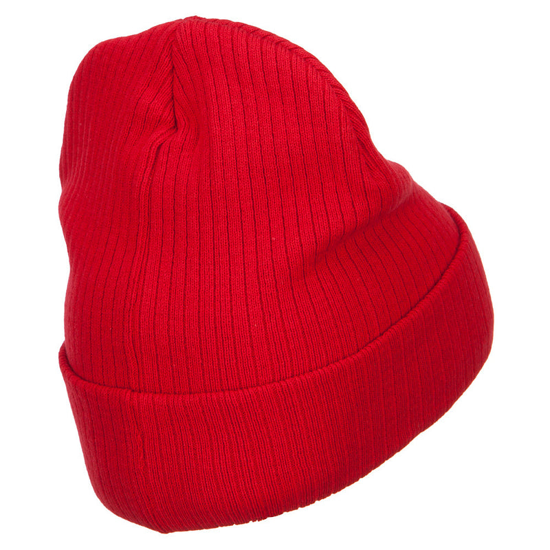 Big Size Cuff Long Beanie