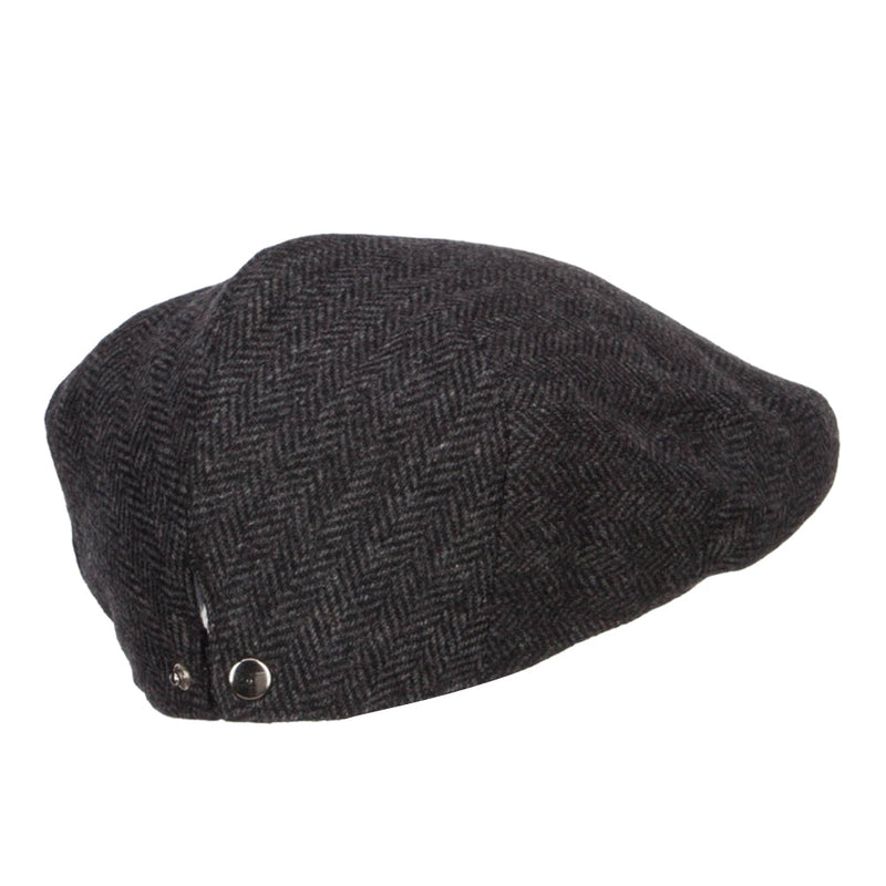 Men's Adjustable Wool Blend Ivy Cap