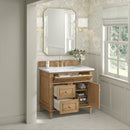 James Martin Lorelai 36" Single Bathroom Vanity, Light Natural Oak