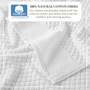 Cotton Diamond Waffle Weave Bath Towel Set - Grayson Collection by Great Bay Home