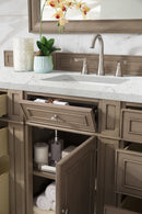 James Martin Bristol 60" Single Bathroom Vanity, Whitewashed Walnut