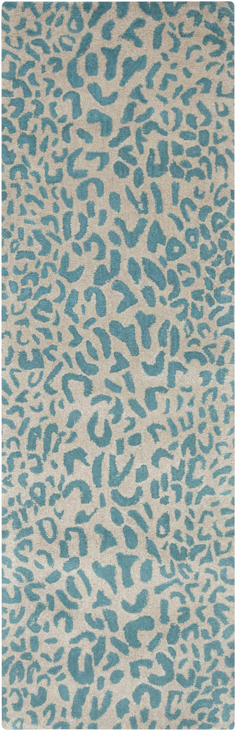 Lockbourne Leopard Print Area Rug