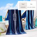 Cotton Velour Beach Towel - Maui Collection by Great Bay Home