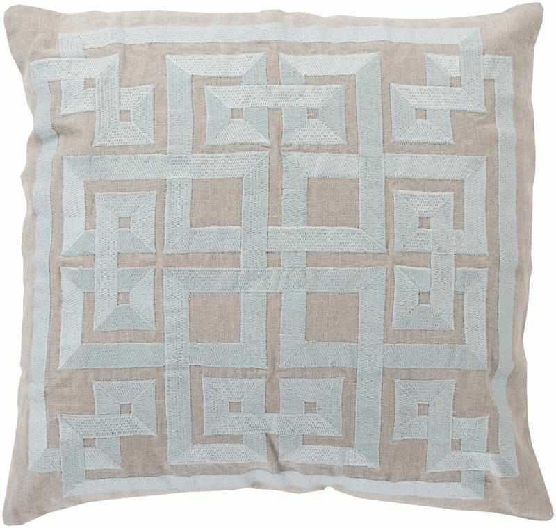 Veldzicht Aqua Pillow Cover