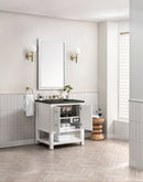 James Martin Breckenridge 30" Single Bathroom Vanity, Bright White