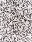 Alderbury White Leopard Print Rug