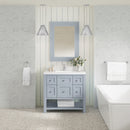 James Martin Breckenridge 36" Single Bathroom Vanity, Serenity Blue