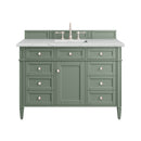 James Martin Brittany 48" Single Bathroom Vanity, Smokey Celadon