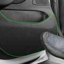 Leather Anti-kick Mat Sticker Interior Anti-Dirt Protector for Tesla Model 3 (4PCS)