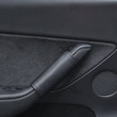 Leather Inner Door handle Cover for Tesla Model 3 Model Y (4 pcs)