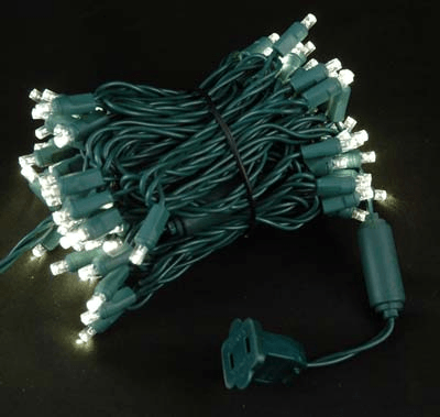 50 Bulb LED 5MM Christmas Lights