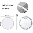 GobekUsa LED Backlit Round Bathroom Vanity Mirror