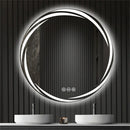 GobekUsa LED Backlit Round Bathroom Vanity Mirror