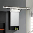 GobekUsa LED Bathroom Vanity Lamp with Stainless Steel Shade - Chrome Wall Light Fixture, Warm/White Light