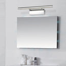 GobekUsa LED Bathroom Wall Lamp in Chrome - Cylinder Vanity Lighting with Warm/White Light, 10"/16" L