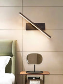 GobekUsa Led Black Rechargeable 330 Rotated Wall Sconce