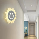 GobekUsa LED Cloud Wall Sconce in White for Simple Living Room Lighting
