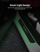 LED Colorful Lights Illuminated Door Sills for Tesla Model Y/3/S/X