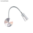 GobekUsa LED Corridor Reading Wall Light with Mini Metal Shade - Warm/White Lighting Sconce Lamp in Chrome