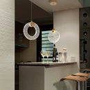 GobekUsa LED Crystal Pendant Light for Bedroom and Bathroom