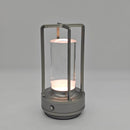 GobekUsa LED crystal table lamp Plastic Rechargeable touch night lamp Bedroom Bedside table lamp Restaurant decorative lamp