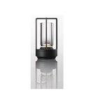 GobekUsa LED crystal table lamp Plastic Rechargeable touch night lamp Bedroom Bedside table lamp Restaurant decorative lamp
