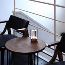 GobekUsa LED crystal table lamp Plastic Rechargeable touch night lamp Bedroom Bedside table lamp Restaurant decorative lamp