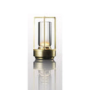 GobekUsa LED crystal table lamp Plastic Rechargeable touch night lamp Bedroom Bedside table lamp Restaurant decorative lamp