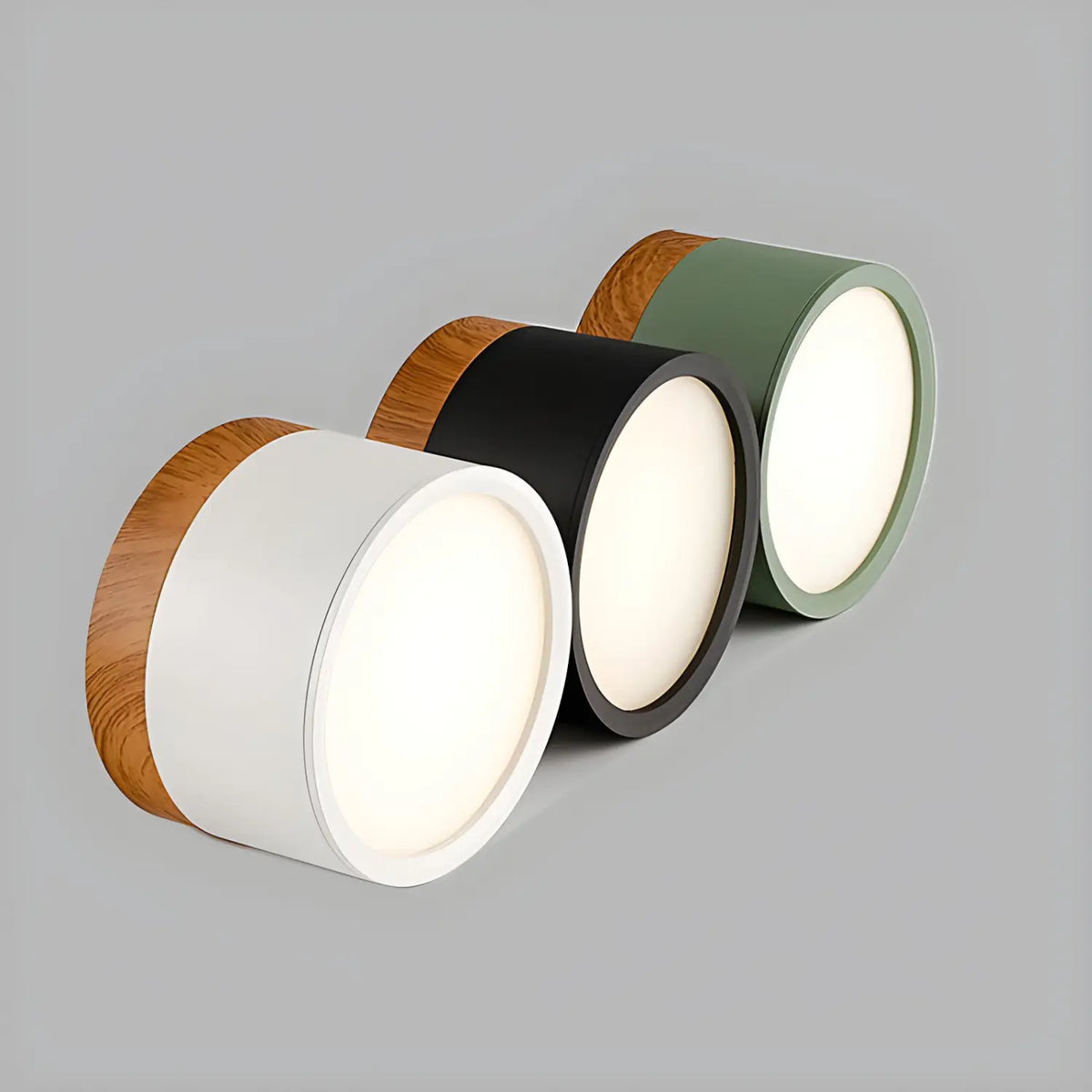 LED Downlight Dimmable – Nordic Wood Modern Ceiling Light Spotlight, photo 4 of 11