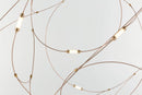 GobekUsa LED Firefly Chandelier for Hotel and Kitchen