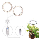 LED Grow Light Full Spectrum Angel Ring USB Lamp for Indoor Plants