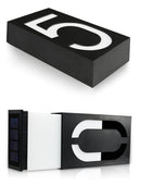 LED House Number Solar Power Digital Hotal Door Wall Solar Light Address Number Sign Lamp Custom Street Number Plaque
