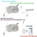 GobekUsa LED Icicle String Lights - Outdoor Holiday Decor
