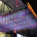 GobekUsa LED Icicle String Lights - Outdoor Holiday Decor