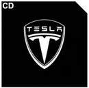 LED Logo Tesla Puddle Lights for Model 3/Y/S/X | TESERY