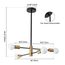 GobekUsa LED Magic Bean Chandelier for Indoor Lighting