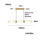 GobekUsa LED Marble Hanging Lamps - White Alabaster