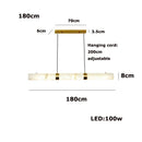 GobekUsa LED Marble Hanging Lamps - White Alabaster
