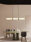 GobekUsa LED Marble Hanging Lamps - White Alabaster