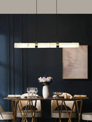GobekUsa LED Marble Hanging Lamps - White Alabaster