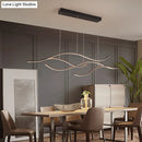 GobekUsa LED Metal Pendant Light for Open Kitchen - Sleek & Simple Island Lighting Fixture