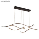 GobekUsa LED Metal Pendant Light for Open Kitchen - Sleek & Simple Island Lighting Fixture