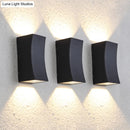 GobekUsa LED Minimalist Metal Terrace Wall Mount Light in Black - Rectangular Shape for Modern Wall Lighting Ideas
