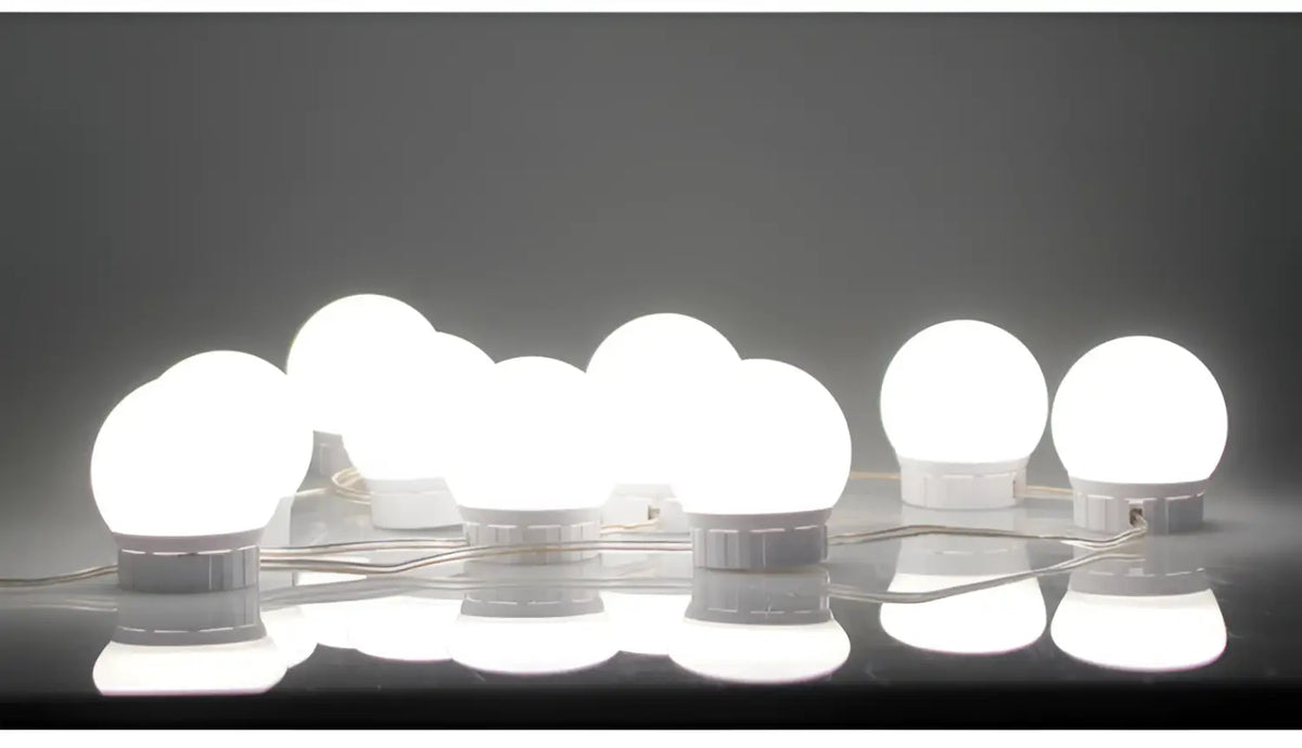 LED Mirror Light Bulbs with USB Touch Switch for Vanity & Dressing Table, photo 8 of 21
