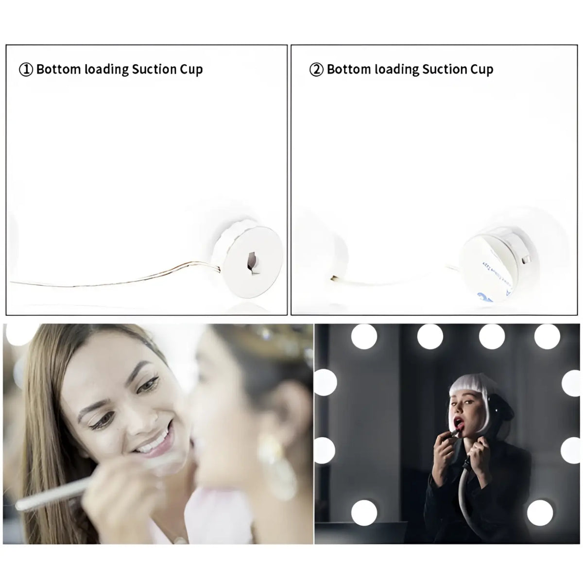 LED Mirror Light Bulbs with USB Touch Switch for Vanity & Dressing Table, photo 7 of 21