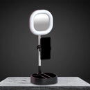 GobekUsa LED Mirror Light - Metallic Black/Pink/Blue Finish, Simple Style, USB Port, Fill-in Lighting