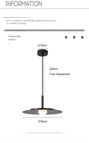 GobekUsa LED Nordic Flying Saucer Chandelier - Modern Decor